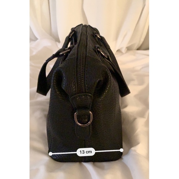 NWT Co-Lab All Black Pebbled Leather Purse - Picture 12 of 14